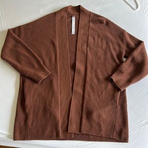 Lululemon Merino Wool-blended ribbed Wrap Sweater